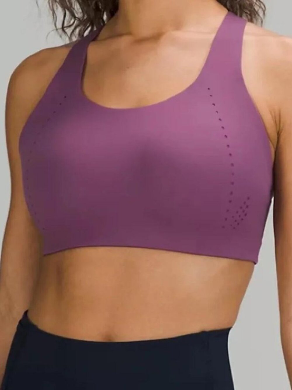 Lululemon Air Support Bra Deep Burgundy Sports Bra 38DD NEW! - Picture 2 of 7